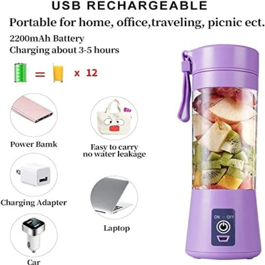 Portable USB Juicer Bottle Blender